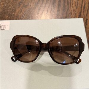 Polo by Ralph Lauren Dark Brown Sunglasses